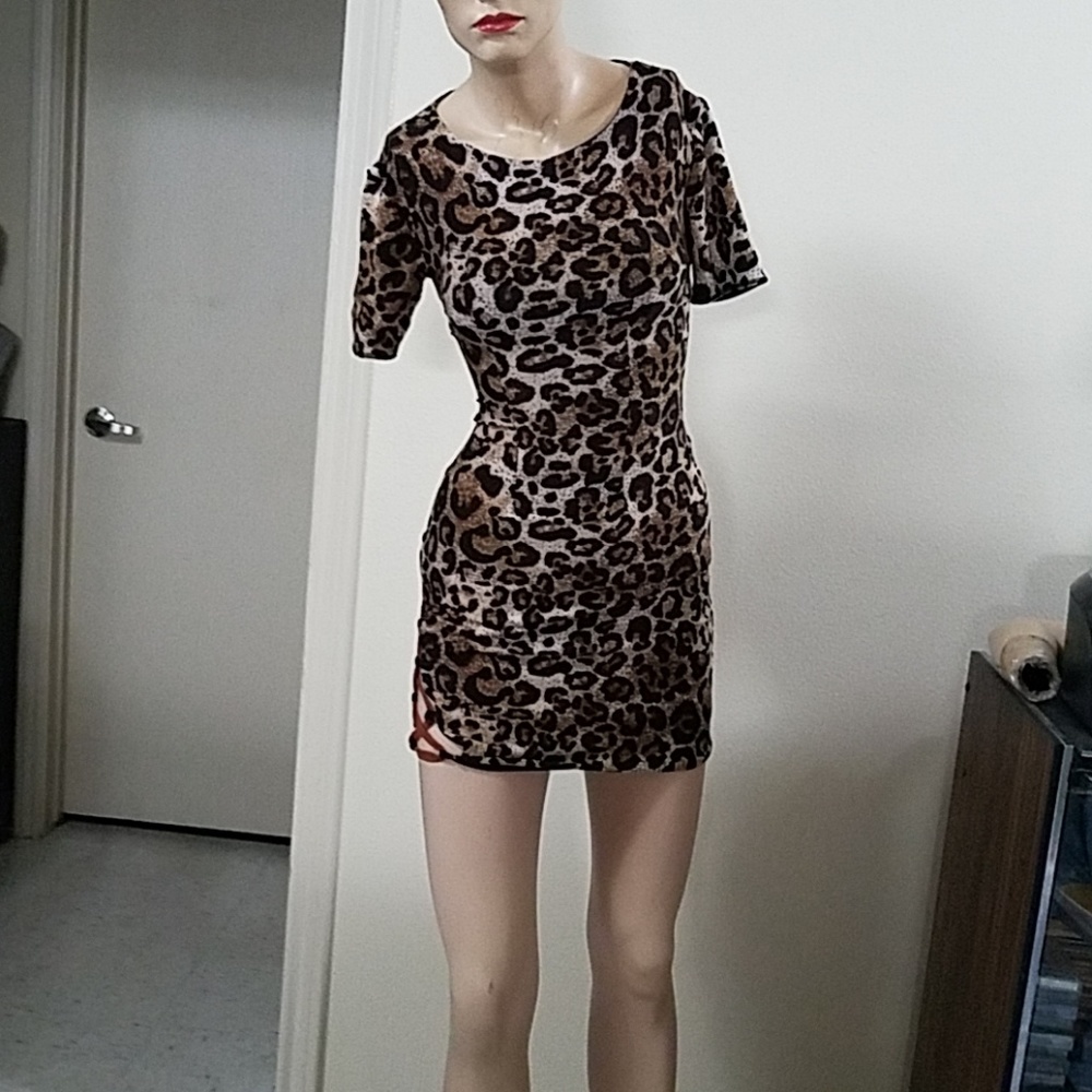 Leopard print Dress